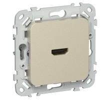 FLITE Розетка HDMI РШДМА-ФлШ шампань  FI-H10-K37  IEK