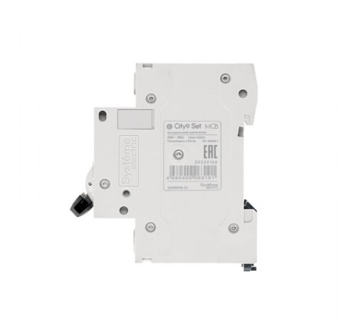 Выключатель автоматический трёхполюсный 10А B 4.5kA City9  C9F14310  SE