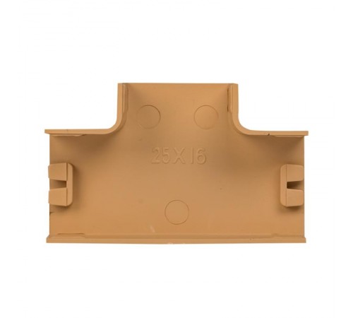 Угол T-образный (25х16) (4 шт) Plast EKF PROxima   под светлое деревоtchl-25-16x4EKF