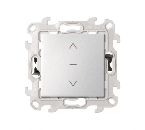 Выключатель жалюзи 3-позиционный 10A 250В цвета алюминий S24 Harmonie  2420333-033  Simon