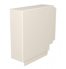 Крышка плоского угла кабельного канала WDK 80x210 мм (ПВХ,кремовый) (WDK HF80210CW)  6161715  OBO Bettermann