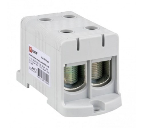 Клемма силовая вводная двойная КСВ 35-150 серая EKF PROxima  kvs2-35-150-grey  EKF