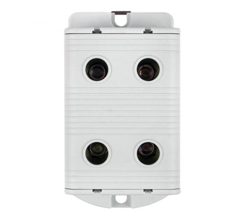 Клемма силовая вводная двойная КСВ 35-150 серая EKF PROxima  kvs2-35-150-grey  EKF