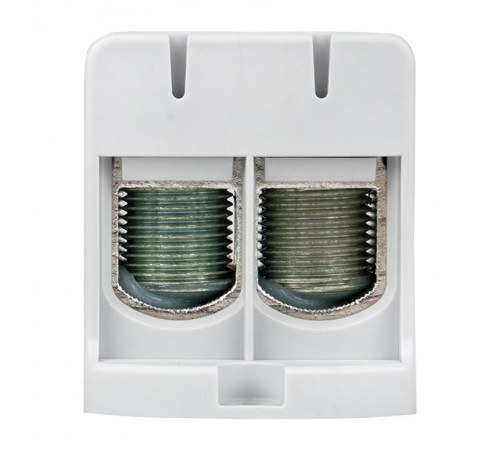 Клемма силовая вводная двойная КСВ 35-150 серая EKF PROxima  kvs2-35-150-grey  EKF