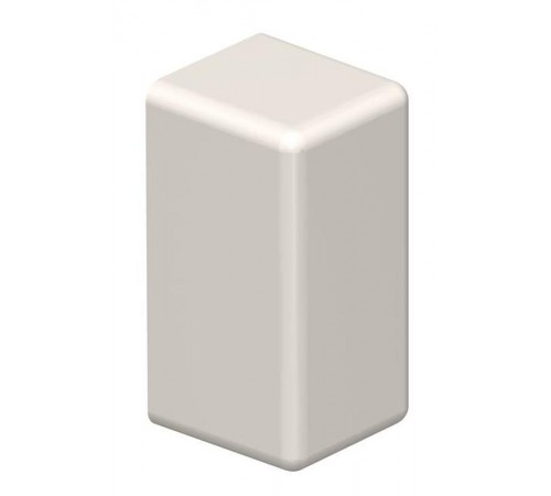 Торцевая заглушка кабельного канала WDK 10x20 мм (ПВХ,кремовый) (WDK HE10020CW)  6153593  OBO Bettermann