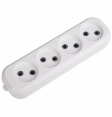 Колодка 4 гнезда без заземления  11-8715  REXANT