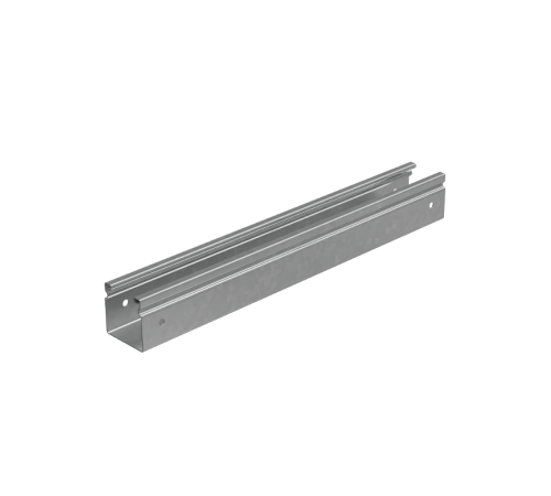 Лоток неперф. 50х50х0,6 L2000 мм "Стандарт ПЛЮС" INOX304  LNEplus50-50-0.6-2000 INOX304  КМ-Профиль