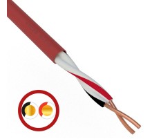 Кабель для пожарной сигнализации REXANT КПСВВнг(А)-LS 1x2x1,50 мм, бухта 200 м 01-4863  REXANT