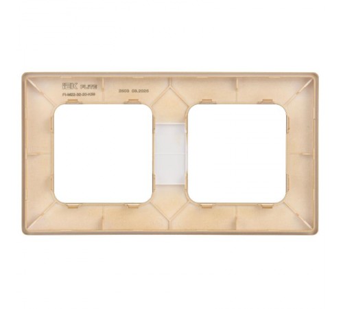 FLITE Classic Рамка 2-ая РУ-2-К-ФлХ хаки  FI-M22-32-20-K59  IEK
