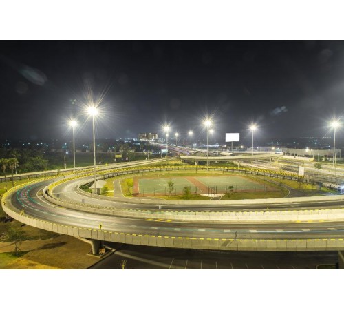 Светильник светодиодный консольный уличный ДКУ 1012-100Ш 5000К IP65 серый  LDKU1-1012-100-5000-K03    IEK