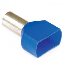 Наконечник-гильза двойная 14мм с изолир.фланцем, 16мм.кв.  2ART5102  DKC