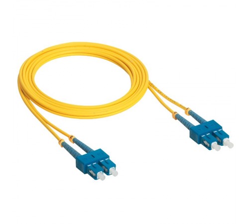 Оптоволоконный шнур OS 1 - одномодовый - SC/SC - длина 1 м  032600  Legrand