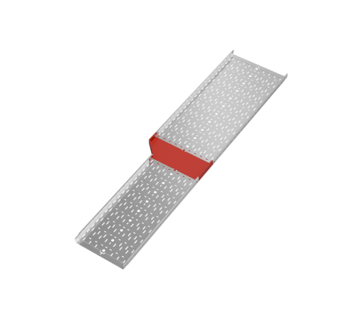 Переходник левый 50х400-500 мм "ПЛЮС" HD  PDplus50-400-500-L HD   КМ-профиль