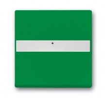 Клавиша для механизма 1-клавишного выключателя, поле для надписи, со световодом, ""ЗВОНОК"" Future/Axcent/Carat/Династия, красный"  2CKA001731A4007