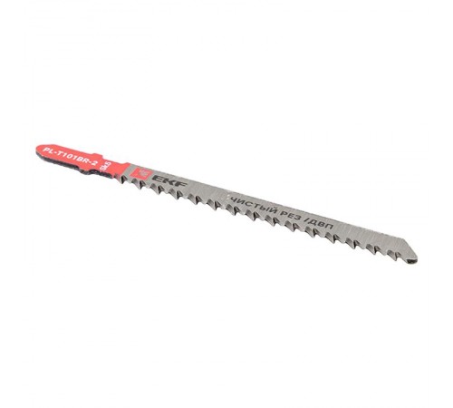 Пилки для электролобзика обратные T101BR (чистовой рез по ДВП)(SK5)(2 шт)  pl-t101br-2  EKF