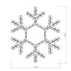 Фигура ARD-SNOWFLAKE-M7-450x375-126LED Warm (230V, 7.5W)  025315  Arlight
