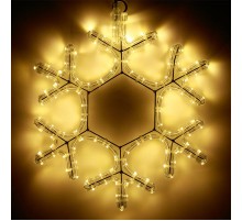 Фигура ARD-SNOWFLAKE-M7-450x375-126LED Warm (230V, 7.5W)  025315  Arlight