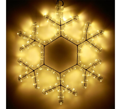 Фигура ARD-SNOWFLAKE-M7-450x375-126LED Warm (230V, 7.5W)  025315  Arlight