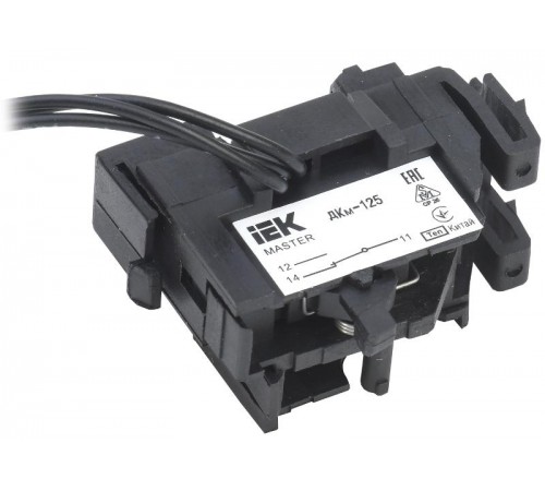 Контакт дополнительный ДКм-125 (ДКм-32) MASTER IEK  SVA10D-DK-1-02  IEK