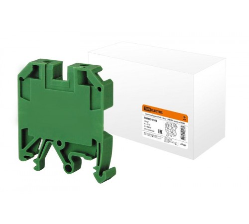 Зажим наборный ЗНИ-10мм2 (JXB70А) зеленый  SQ0803-0105  TDM