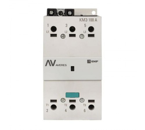 Контактор КМЭ 100А 400В АС EKF AVERES  ctr-s-100-00-400-av  EKF