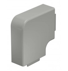 Крышка плоского угла кабельного канала WDK 40x90 мм (ПВХ,серый) (WDK HF40090GR)  6021336  OBO Bettermann