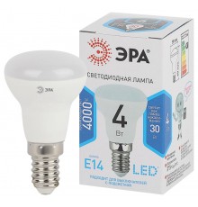 Лампа светодиодная LED 4Вт Е14 4000К СТАНДАРТ smd R39-4w-840-E14  Б0020555  ЭРА