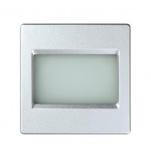 Simon 82 Накладка с полупрозрачным рассеивателем для системы "ждите-входите", S82 Detail алюминий  82096-93  Simon