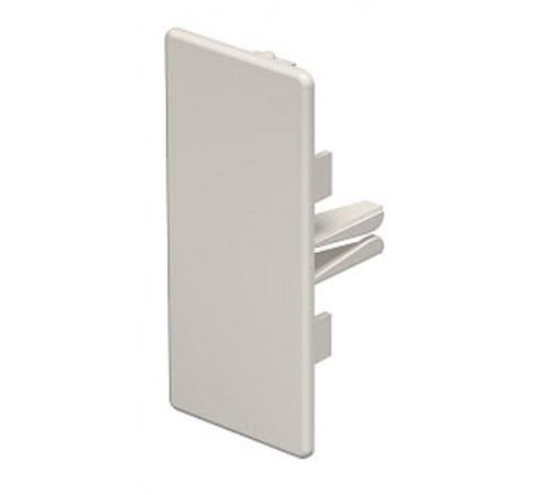 Торцевая заглушка кабельного канала WDK 40x90 мм (ПВХ,кремовый) (WDK HE40090CW)  6162614  OBO Bettermann