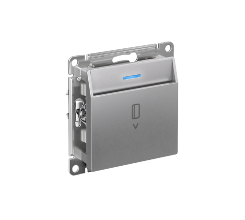 AtlasDesign Алюминий Выключатель карточный, механизм  ATN000367  SE