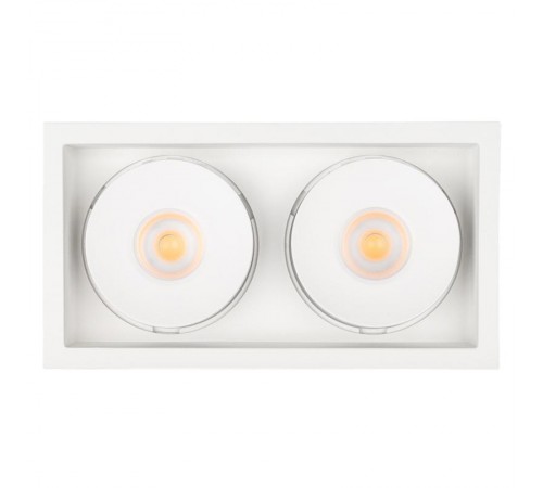 Светильник CL-SIMPLE-S148x80-2x9W Day4000 (WH, 45 deg)  028150  Arlight