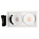 Светильник CL-SIMPLE-S148x80-2x9W Day4000 (WH, 45 deg)  028150  Arlight
