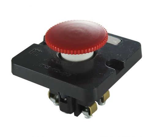 ПКЕ 112-1 У3, 10А, 660В, 1 элемент, красный гриб, в нишу, IP40, пост управления (ЭТ)  ET519050  Электротехник