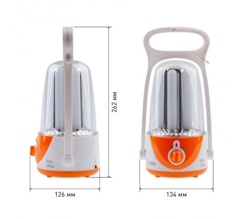 Фонарь кемпинговый 55хLED аккумулятор 4V4Ah 220В KA55S  Б0025621  ЭРА
