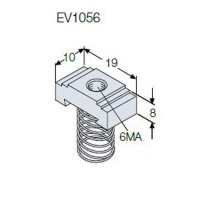 Гайка М6 для EV1050 (100шт)  EV1056  ABB