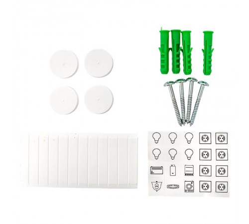 Щит распределительный навесной "Unix" белая дверь 3х12 модулей IP41 EKF PROxima  ux-3x12-nw  EKF