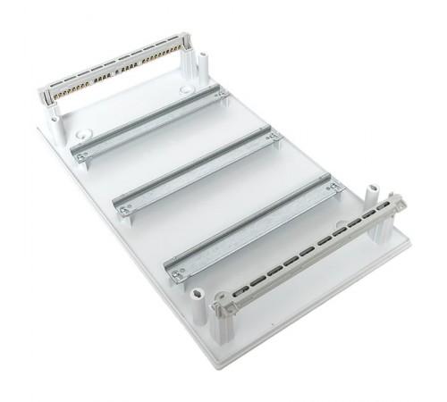 Щит распределительный навесной "Unix" белая дверь 3х12 модулей IP41 EKF PROxima  ux-3x12-nw  EKF