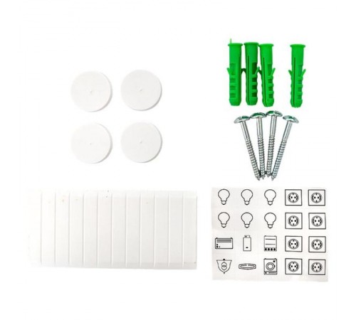 Щит распределительный навесной "Unix" белая дверь 3х12 модулей IP41 EKF PROxima  ux-3x12-nw  EKF