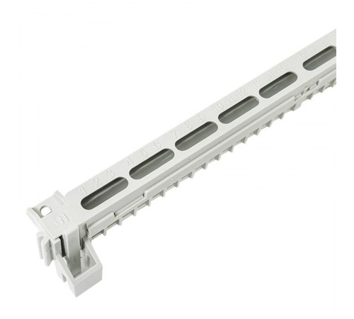 Держатель для установки шин N/PE (без шин)  nv-bh-1  EKF