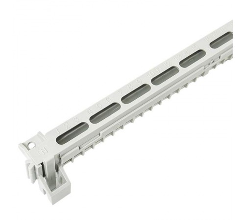 Держатель для установки шин N/PE (без шин)  nv-bh-1  EKF