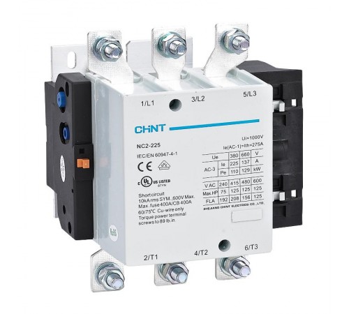 Контактор NC2-225 225А 110В/АС3 50Гц (R)  236978  CHINT