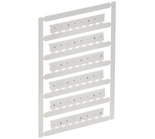ARMAFIX Маркер для CTS 6мм2/CP 10мм2 "+; -; зазем."  AF-CT10D-M-006-23  IEK (ИЭК)