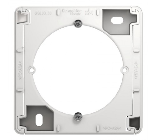 Glossa Белый Коробка наружного монтажа  GSL000100  SE