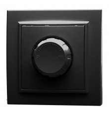 Выключатель диммирующий, 250V, 600W, серия Эрна, PSW10-9006-03, черный  39474  STEKKER