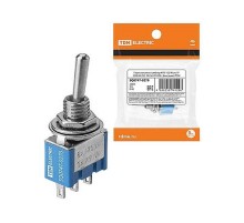 Переключатель-тумблер MTS-102 Micro 1P 250В AC/DC 3А (3c) ON-ON с фиксацией   SQ0747-0270  TDM
