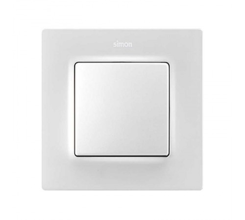 Клавиша для выключателя белого матового цвета S82 Concept  8200010-090  Simon