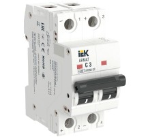 ARMAT Авт. выкл. M06N-DC 2P C 3А  AR-M06N-2-C003DC  IEK