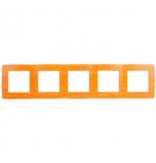 Рамка на 5 постов 12-5005-07  ,  ольха Б0014787  ЭРА