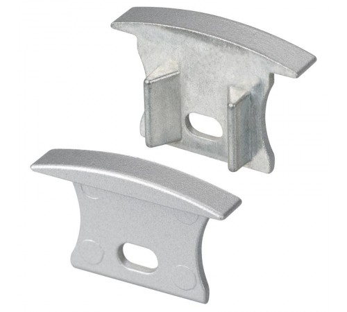 Заглушка ALU-SLIM-H15-F с отверстием  018253  Arlight