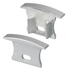 Заглушка ALU-SLIM-H15-F с отверстием  018253  Arlight